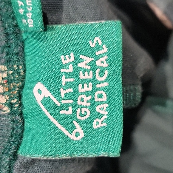 Little Green Radicals Pajamas Toddler 2/3 Years - Picture 2 of 3